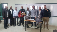 مجموعة من طلاب مدينة يافا يلتحقون للدراسات العليا في جامعة النجاح بنابلس